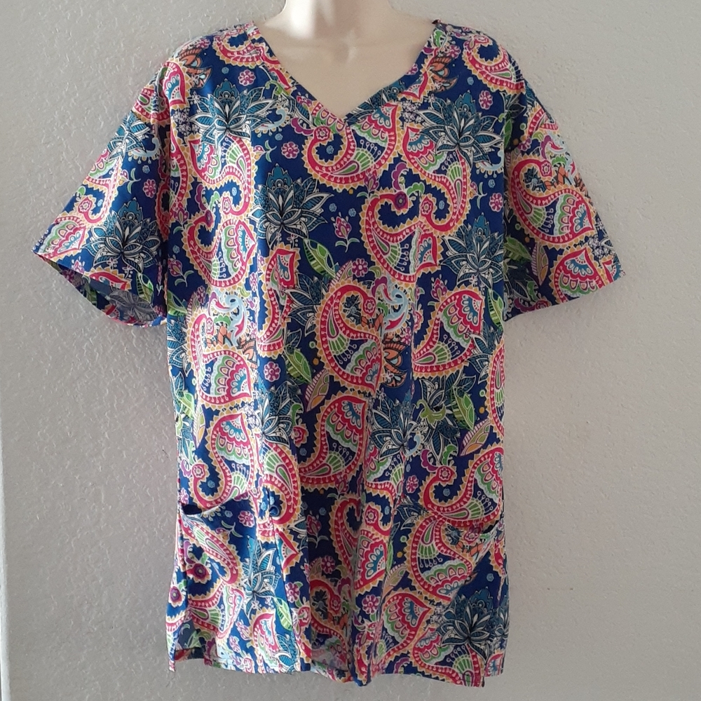 Divine Medical Scrub Top 2XL